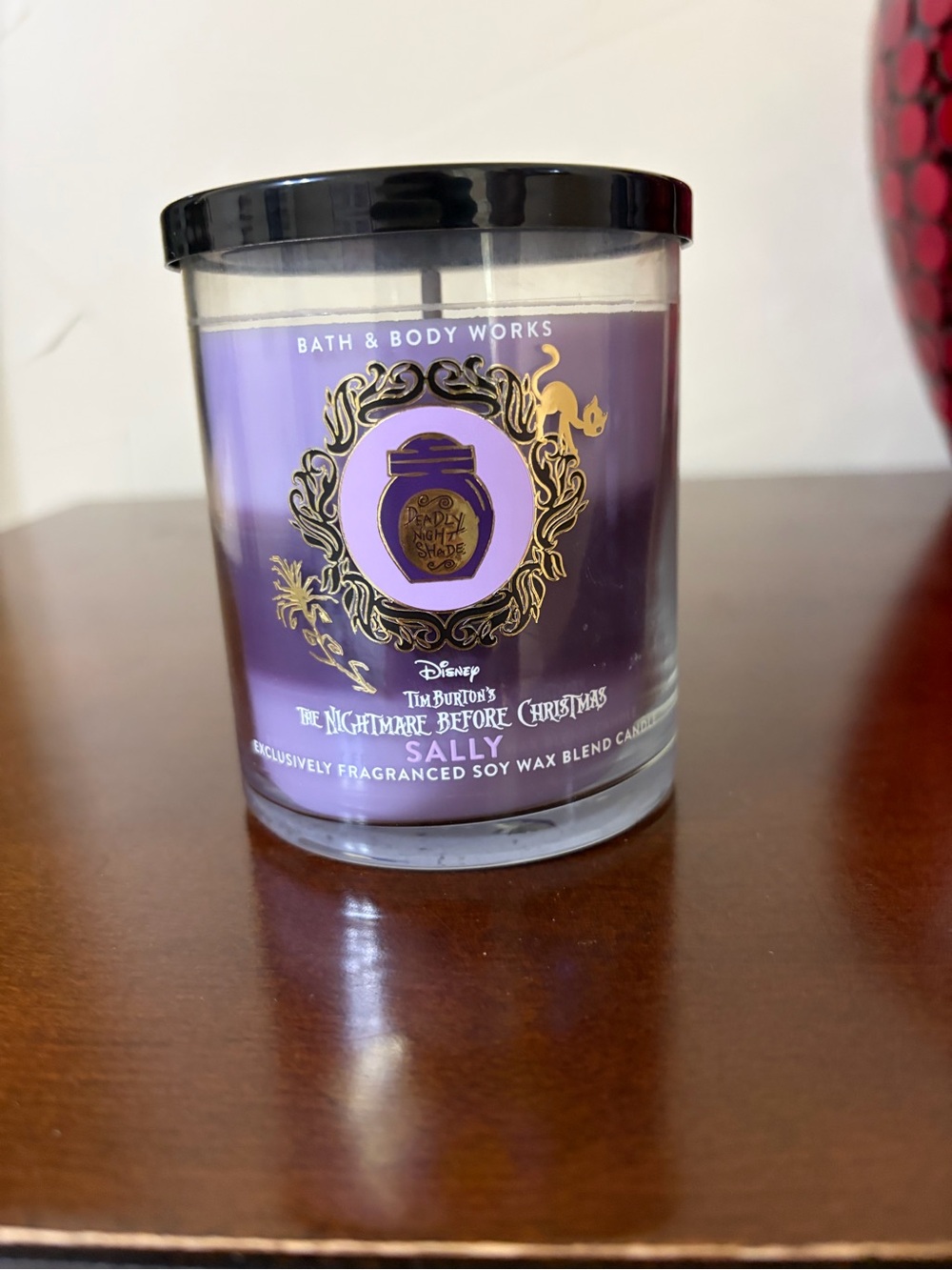 Bath & Body Works The Nightmare Before Christmas Sally Single Wick Candle